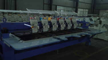920 / 912 / 906 Flat Embroidery Machine , Multi Color Embroidery Machine With LCD Screen